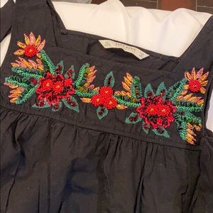 Zara beaded top